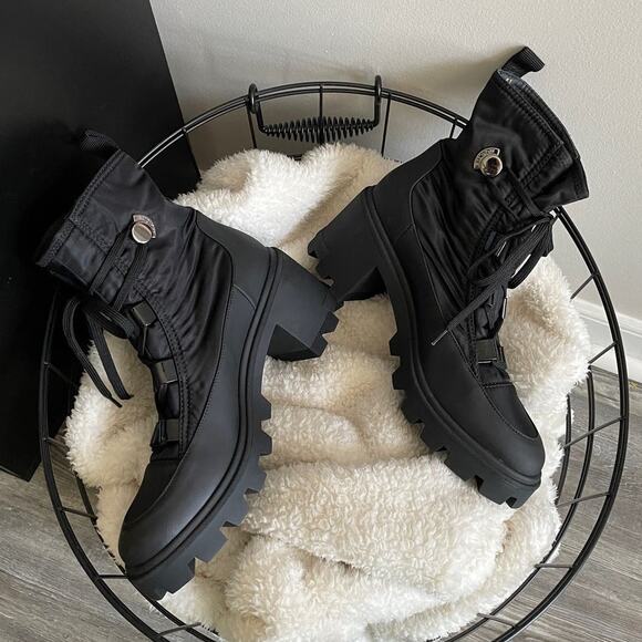 Moncler Black Cheryne Boots - Picture 9 of 13